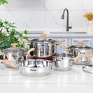 Stainless steel cookware